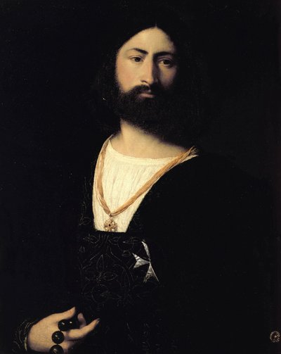 Knight of the Order of Malta by Tiziano Vecelli